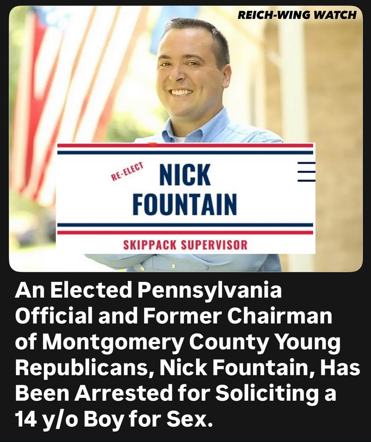 Nick Fountain, Young Republicans leader