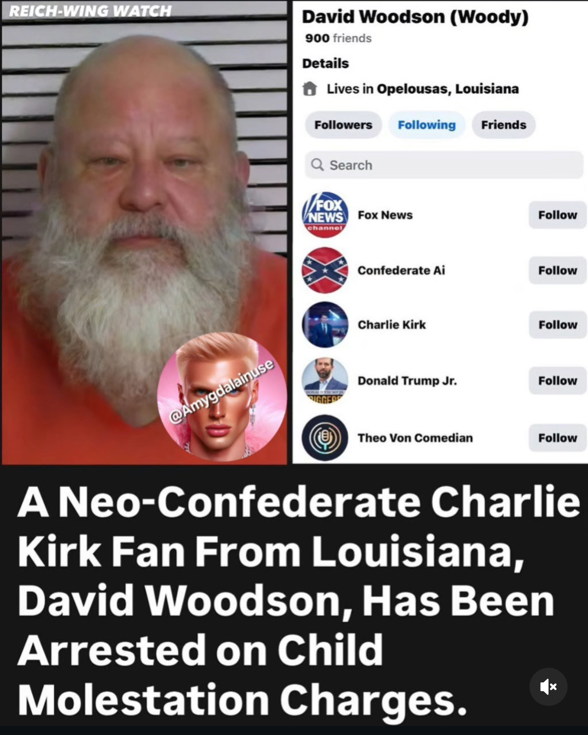 David Woodson, neo-Confederate