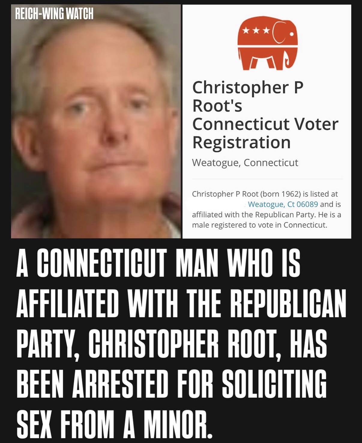 Christopher Root, GOP voter