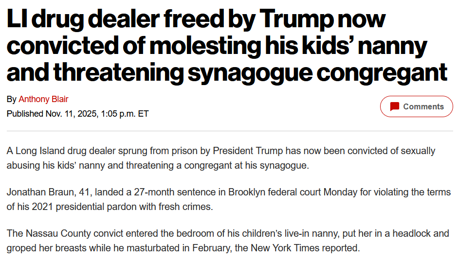 Jonathan Braun, Trump supporter