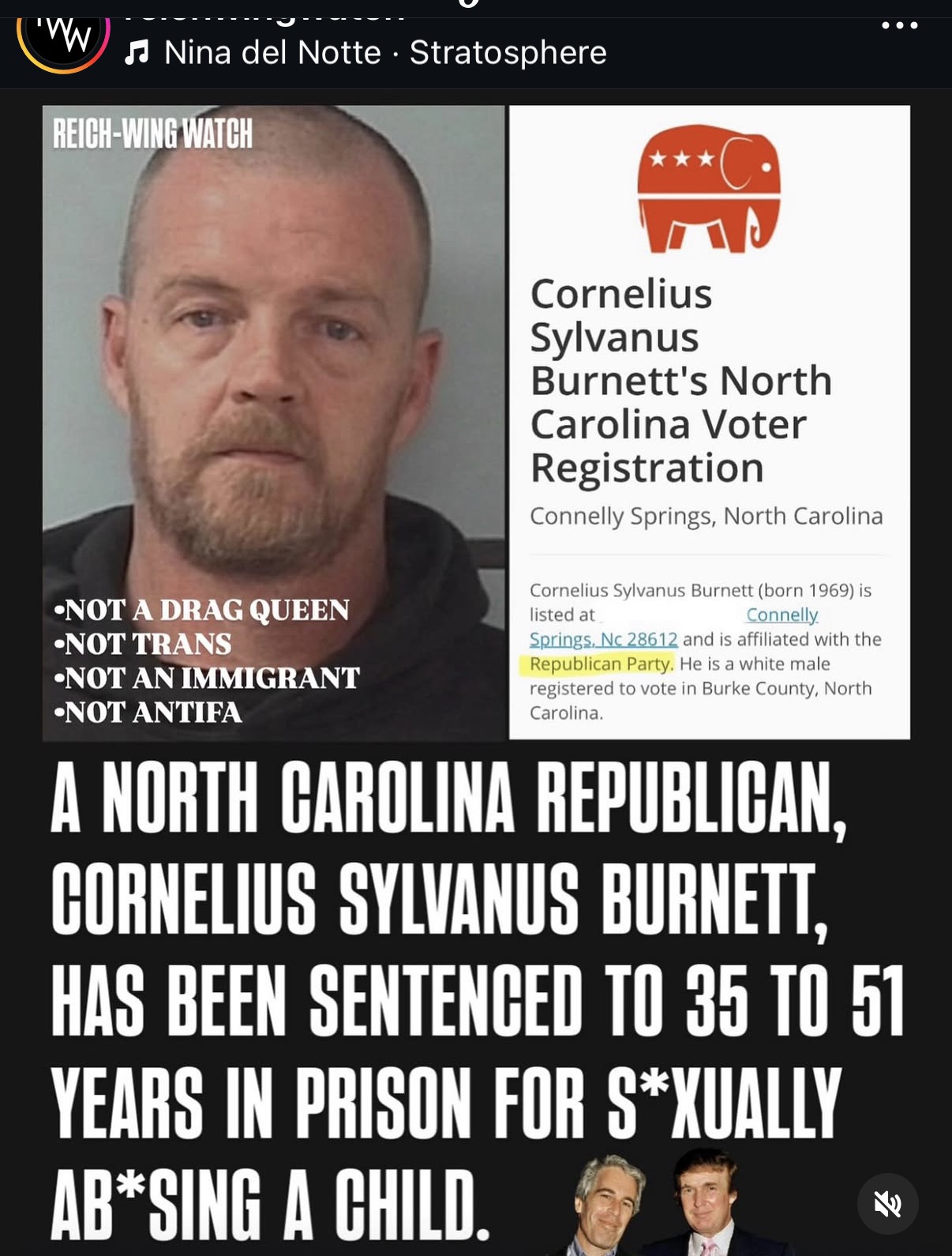 Sylvanus Burnett, Republican