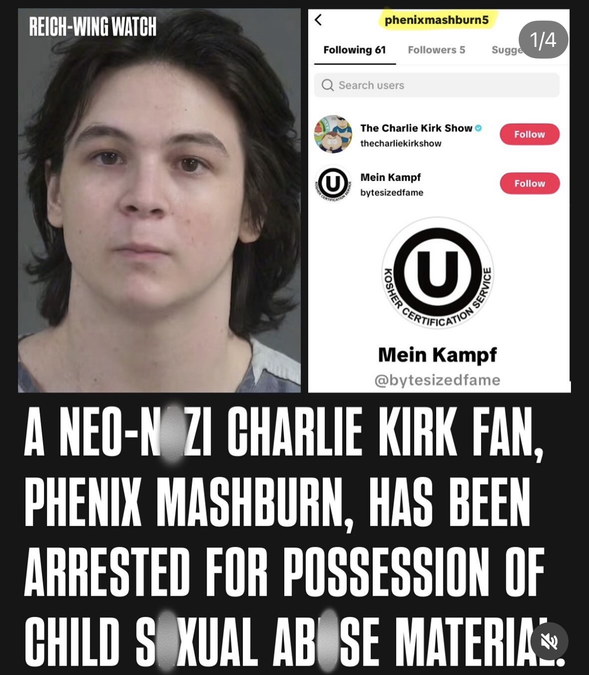 Phenix Mashburn, neo-Nazi