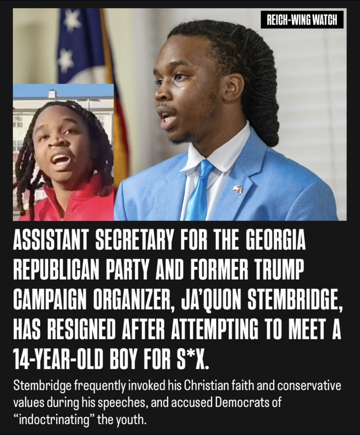 Ja’Quon Stembridge, GOP member