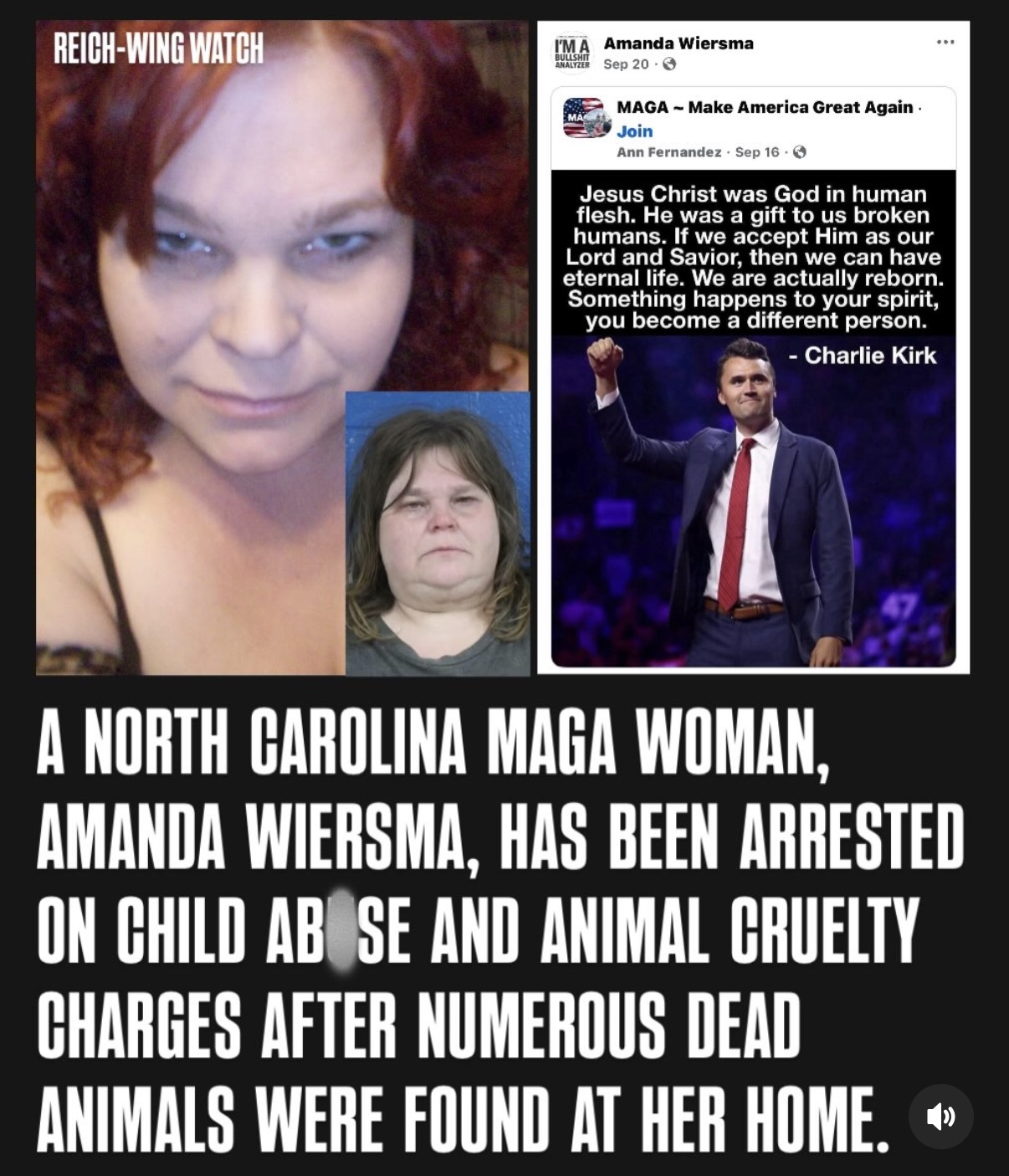 Amanda Wiersma, MAGA woman