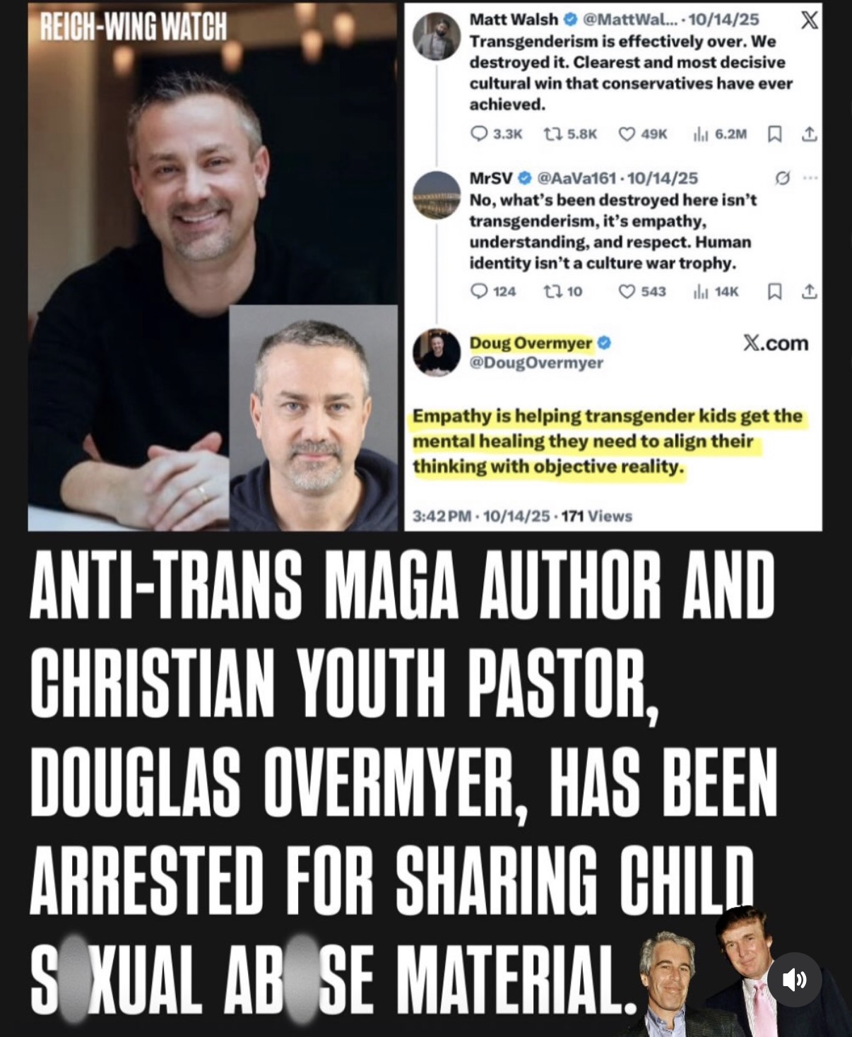 Douglas Overmyer, youth pastor