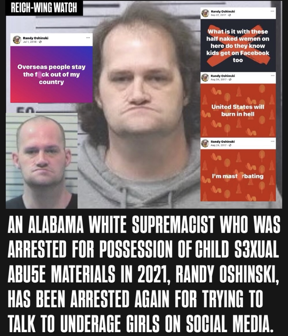 Randy Oshinski, genetic disaster